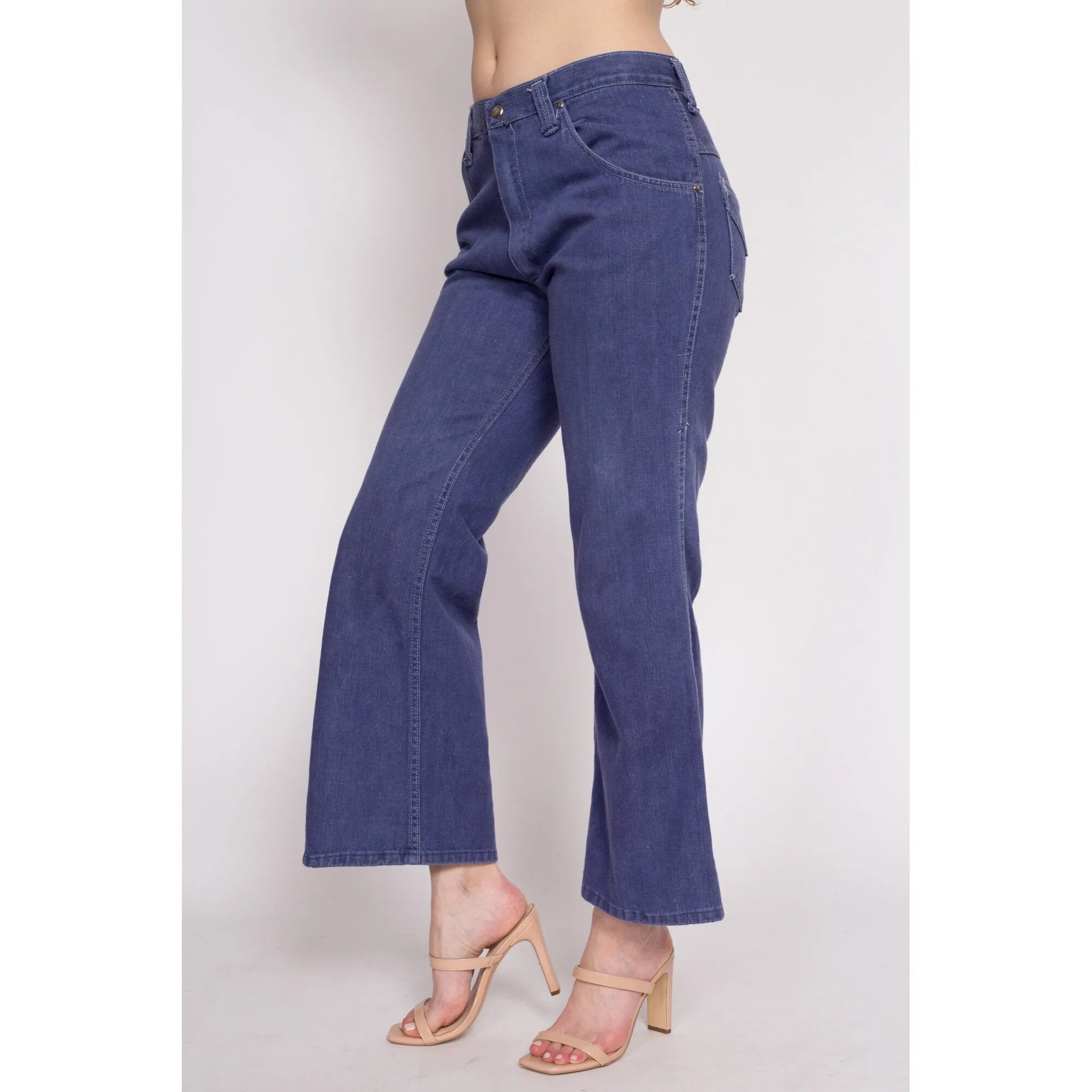 70s Soft Denim Bell Bottoms - Medium, 31"