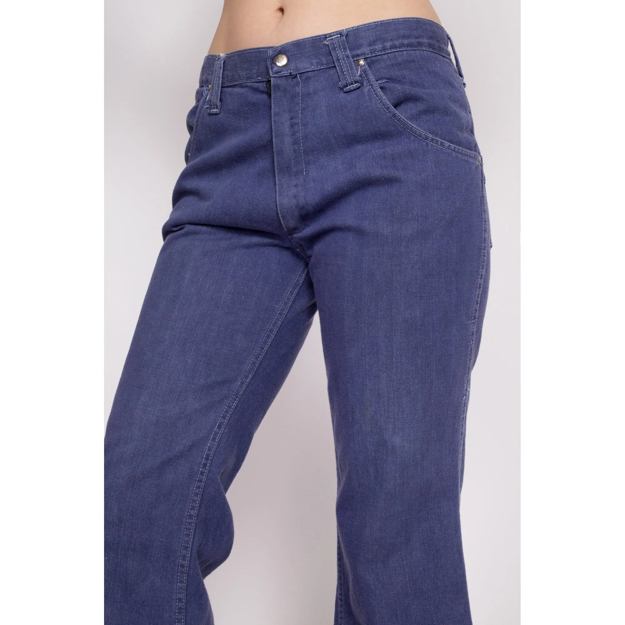 70s Soft Denim Bell Bottoms - Medium, 31"