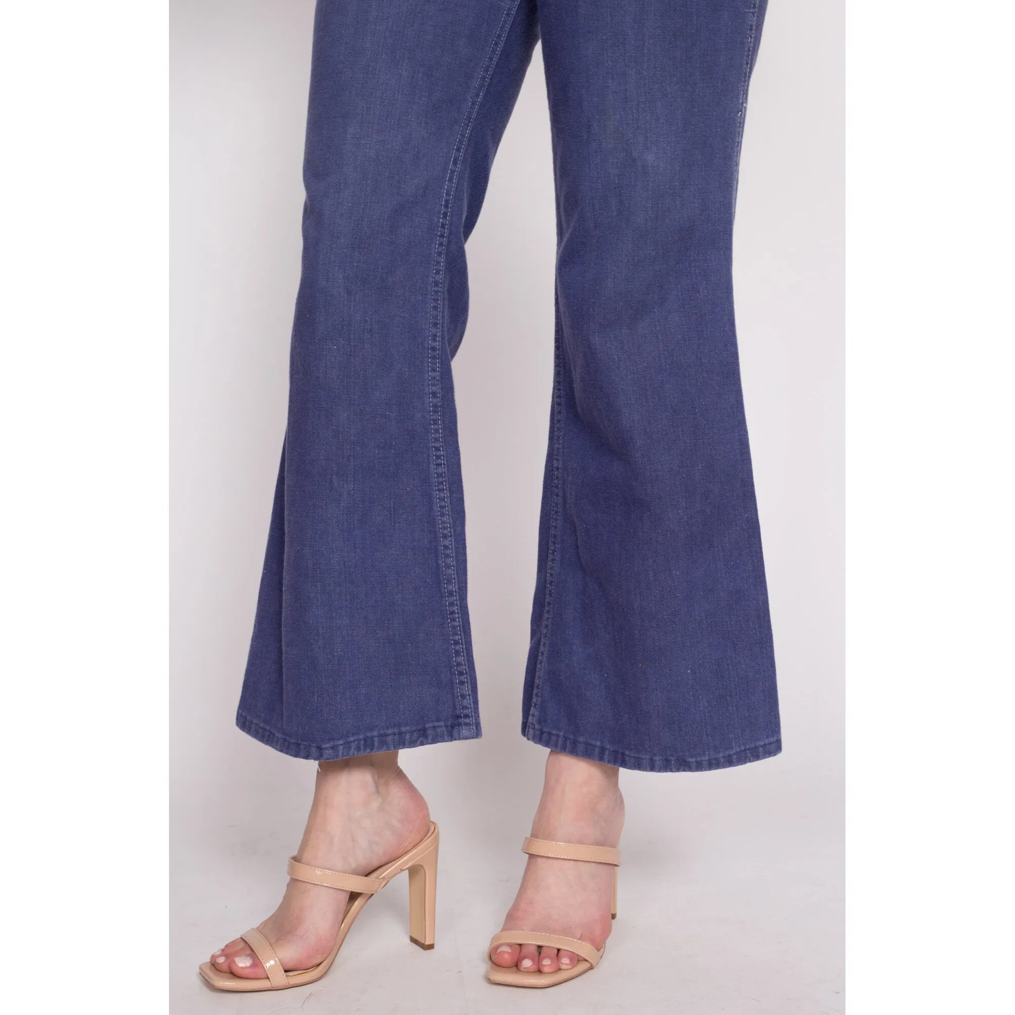 70s Soft Denim Bell Bottoms - Medium, 31"