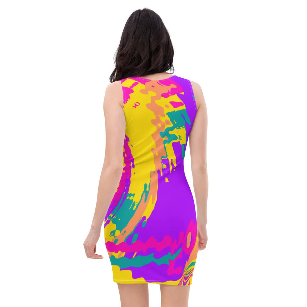 80s Magic Bodycon Dress