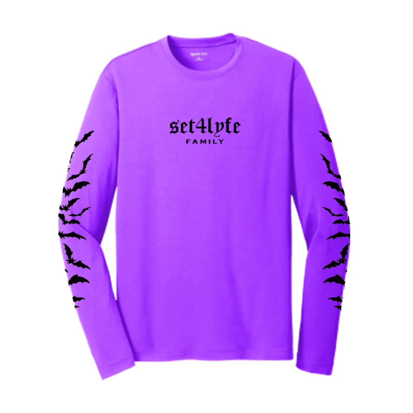 ACID BAT PURP LONG SLEEVE T