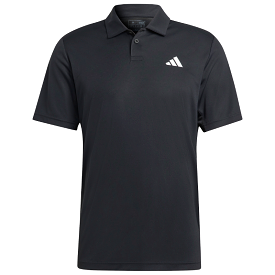 Adidas Club Mens Tennis Polo Shirt - Black