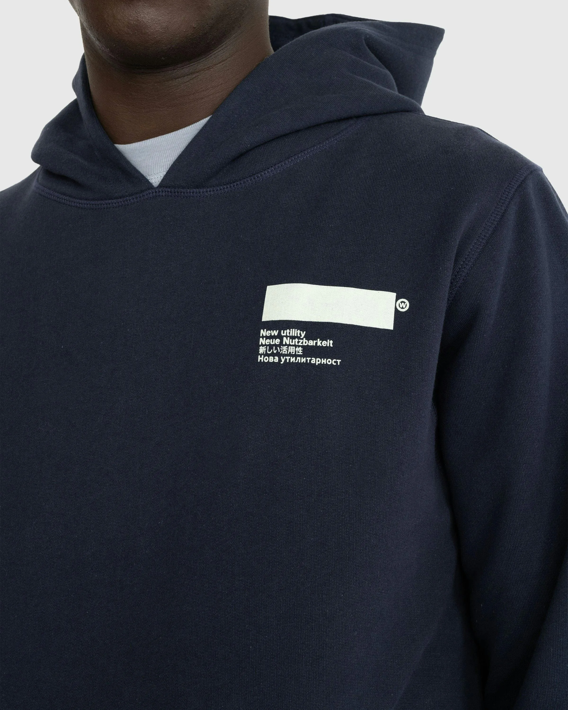 AFFXWRKS – Standardized Hoodie Muted Blue | Highsnobiety Shop