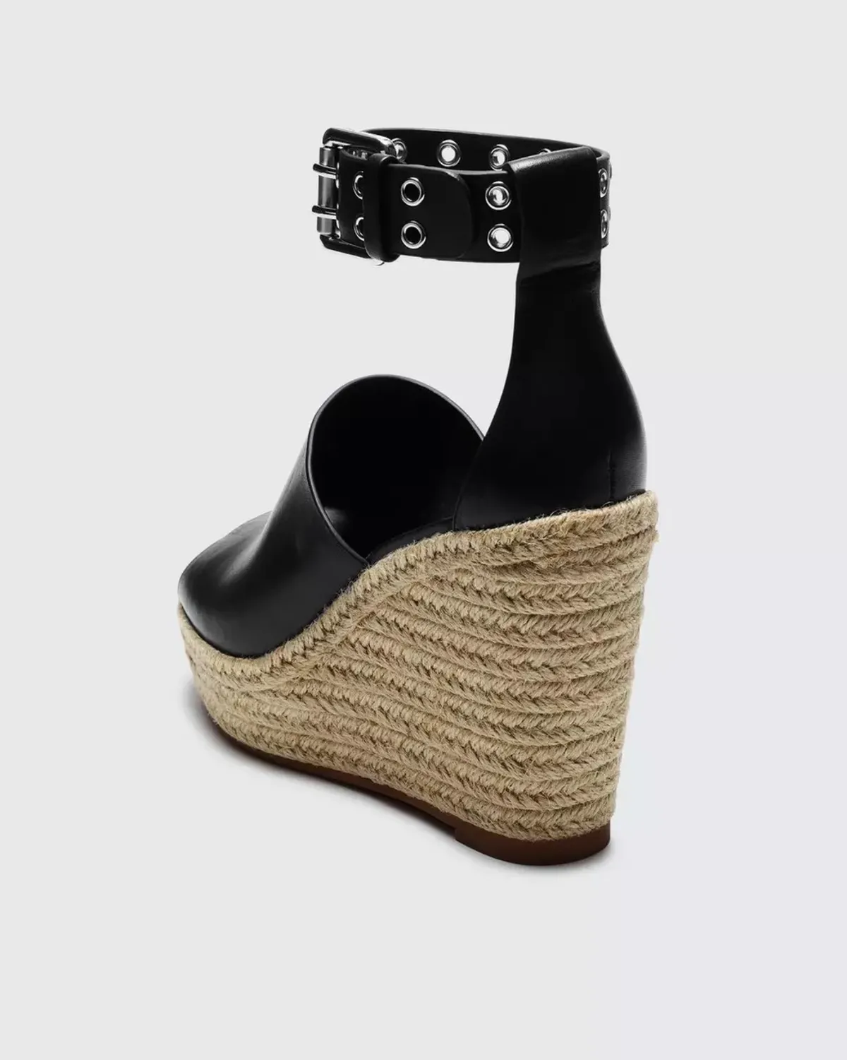 Anteros Espadrille Wedge - Black