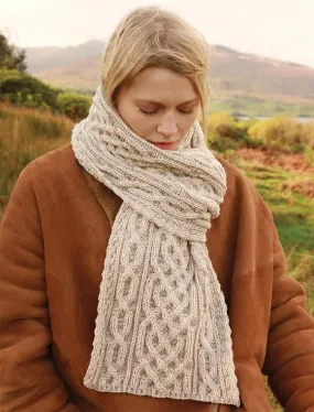 Aran Plated Scarf