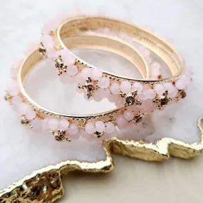 Arora - pink Bangles