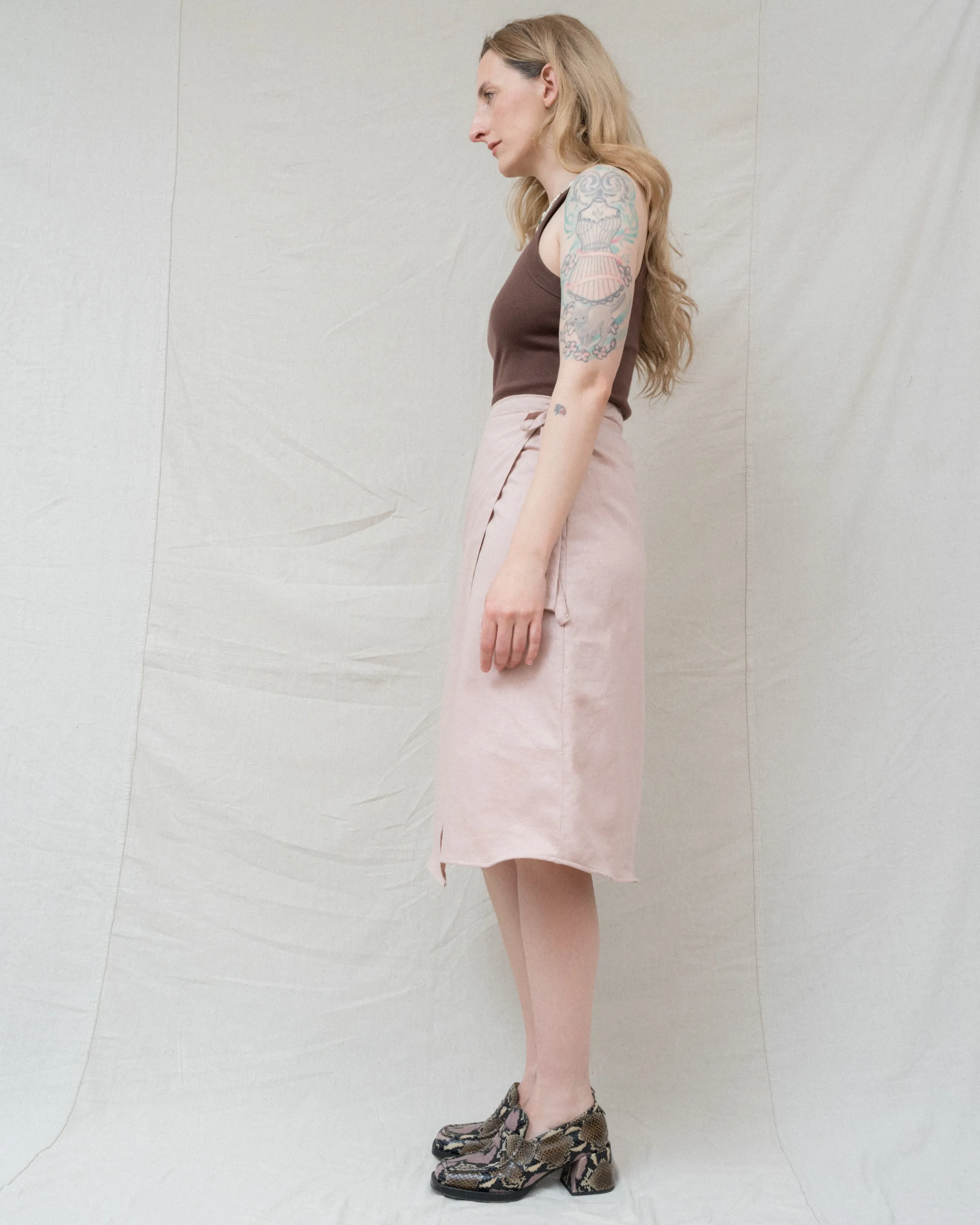 Aurora Skirt in Rose