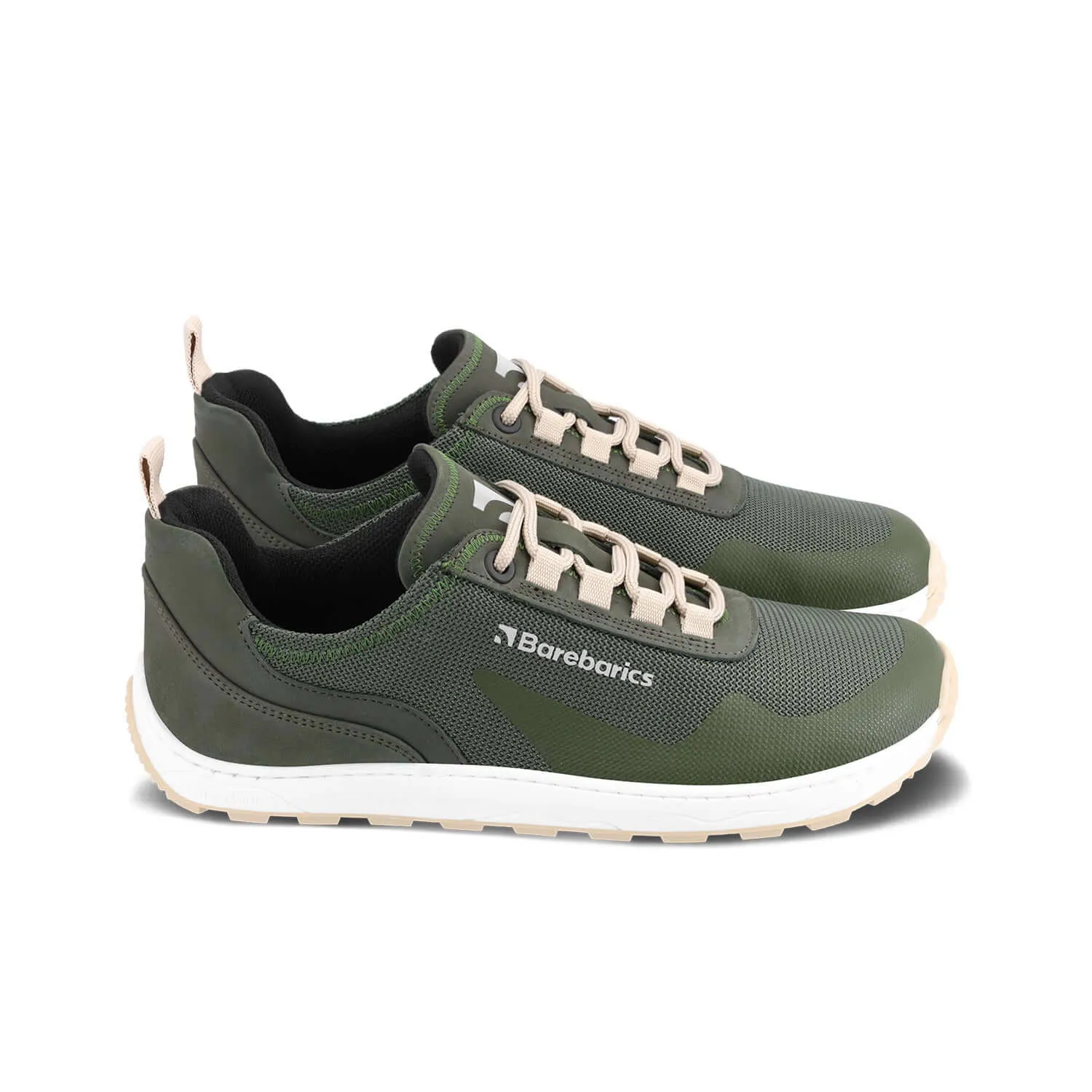 Barefoot Sneakers Barebarics Wanderer - Army Green