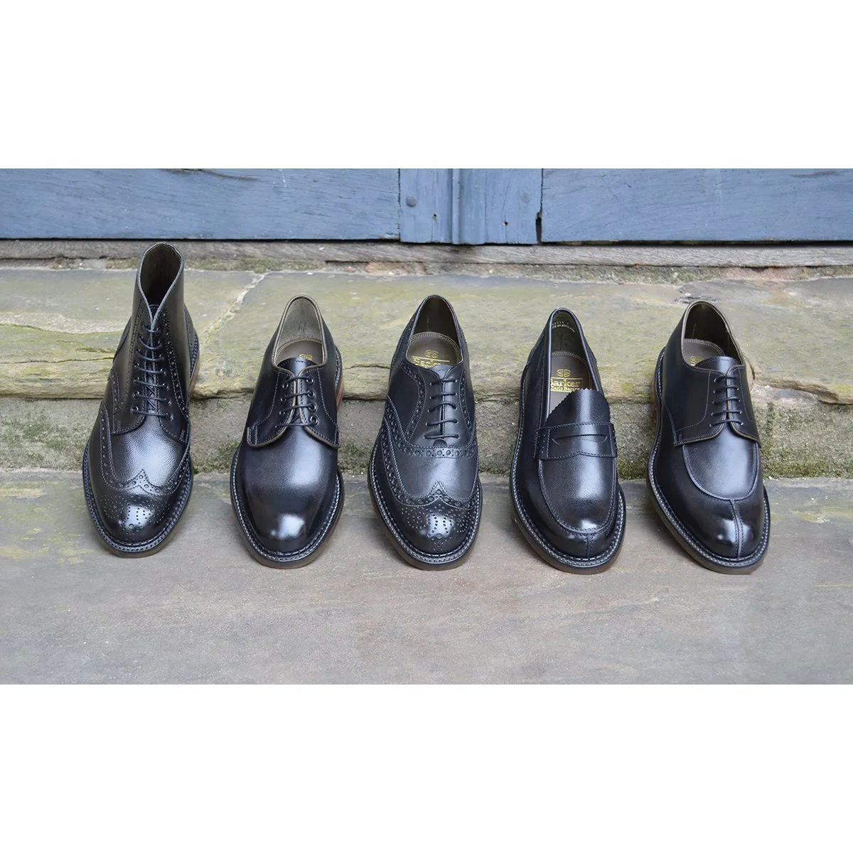 Barker Of Earls Barton Archive Collection -Milbury (Black) Size 5