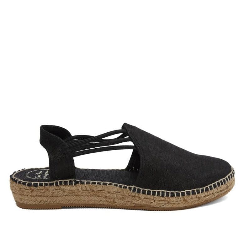 Basic Cotton Blend Wedge Espadrille for Women - Neus