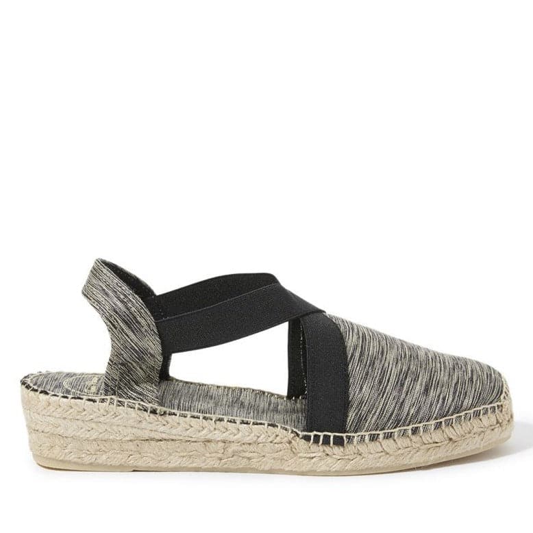 Basic Cotton blend Wedge Espadrille for Women - Vic