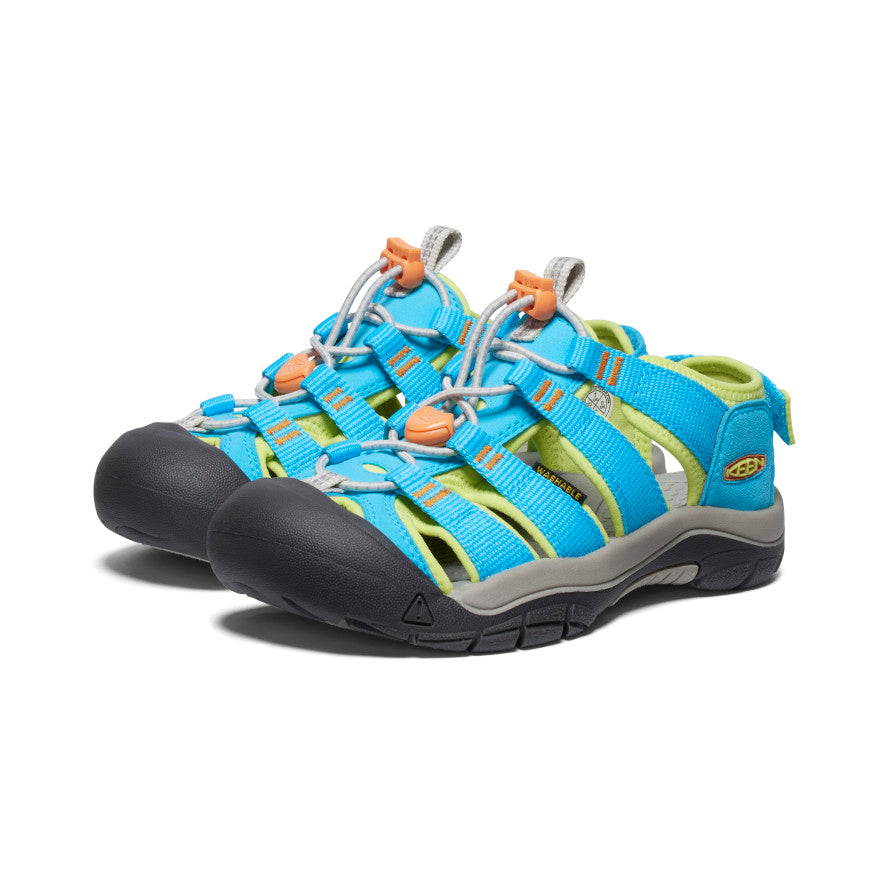 Big Kids' Newport Boundless Sandal  |  Blue Atoll/Daiquiri Green