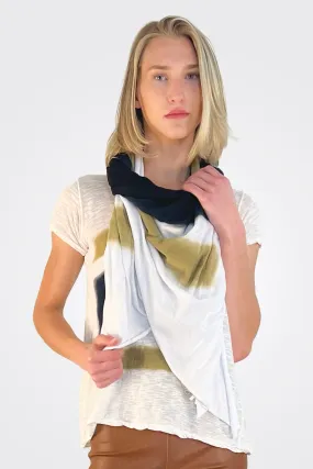 Black Khaki Scarf