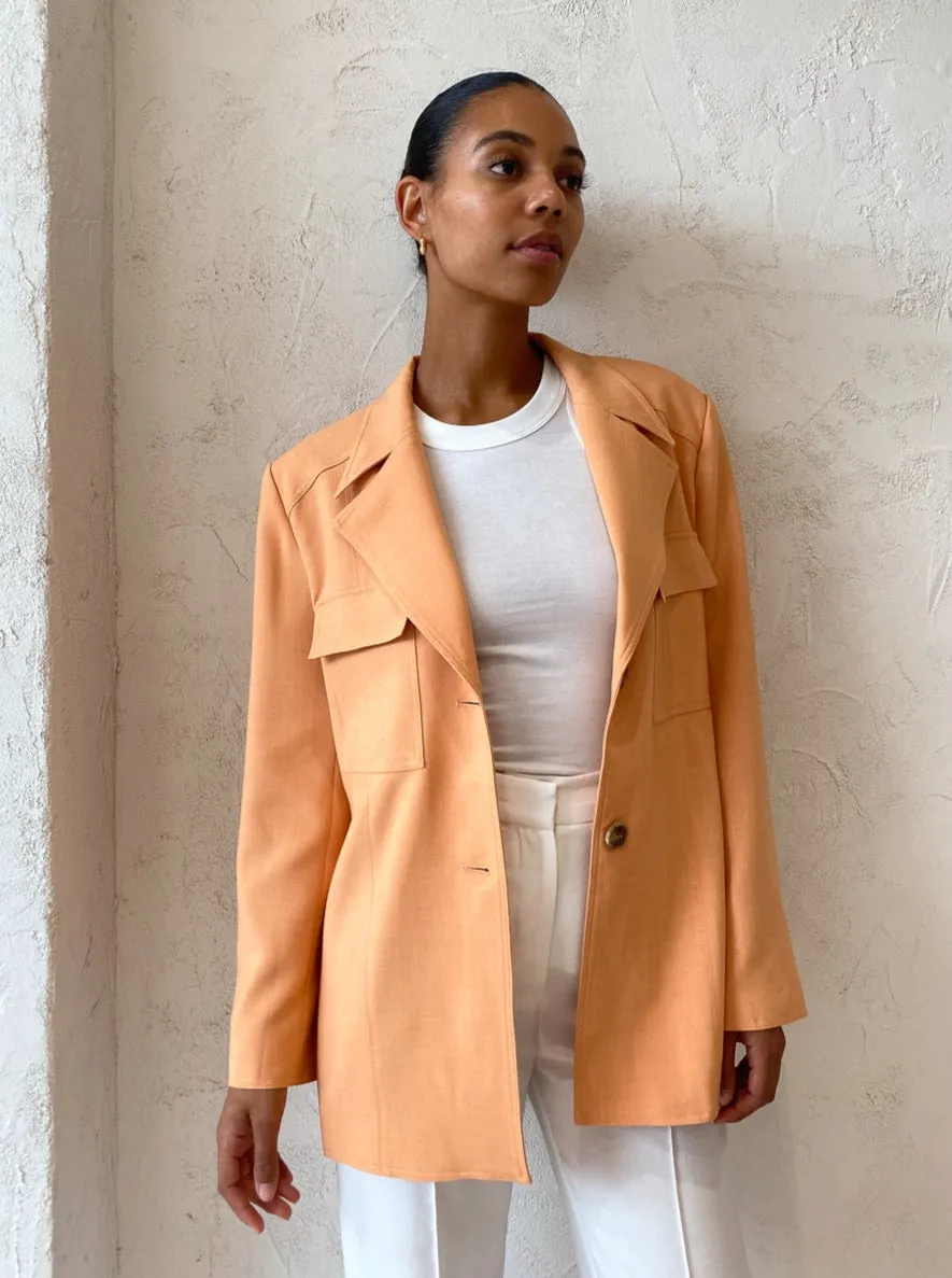 Blanca Denis Blazer in Peach