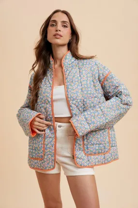 Blossom Quilt Puffer Jacket