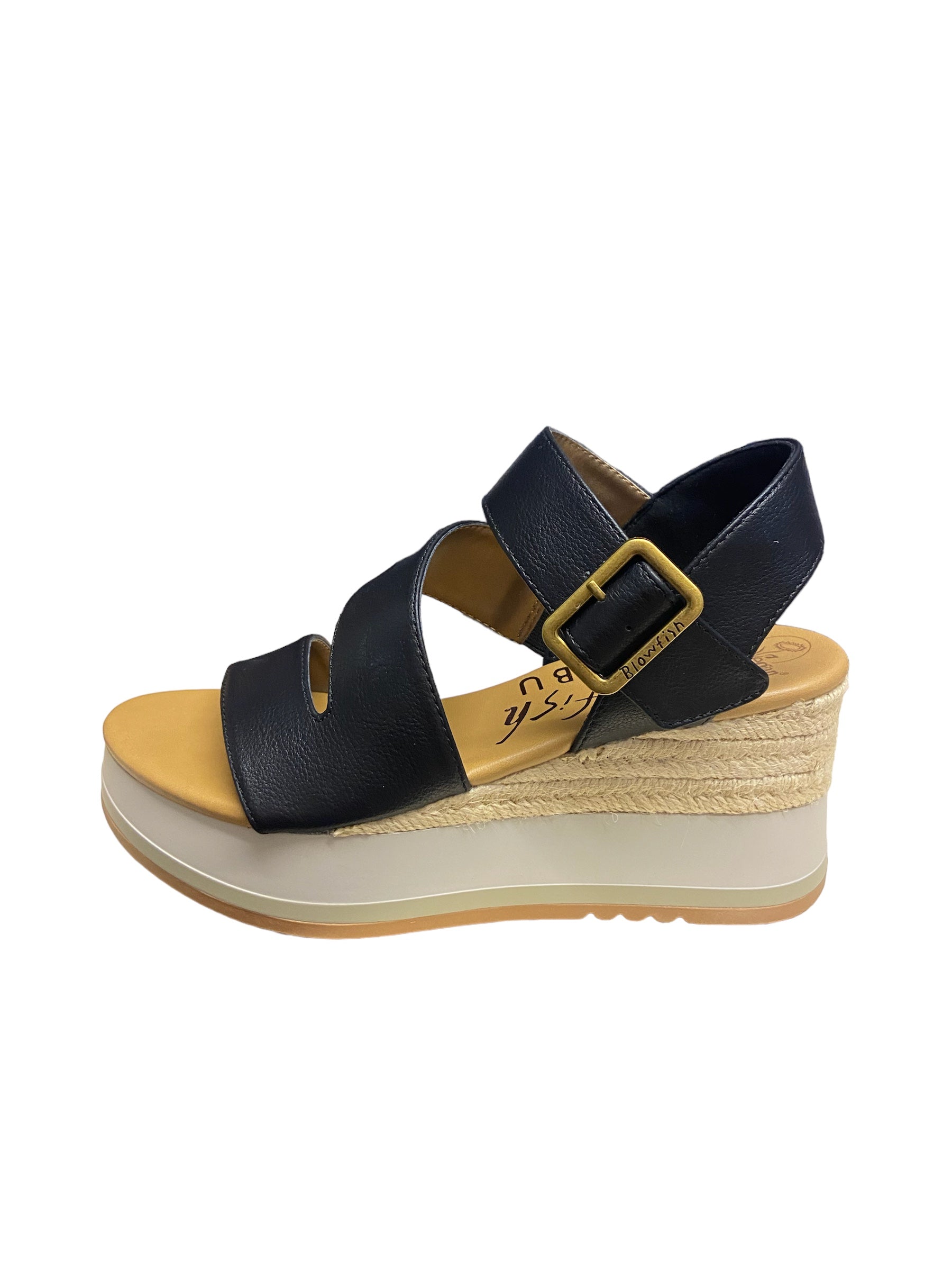 Blowfish Malibu Solly-B Wedge Sandal Black