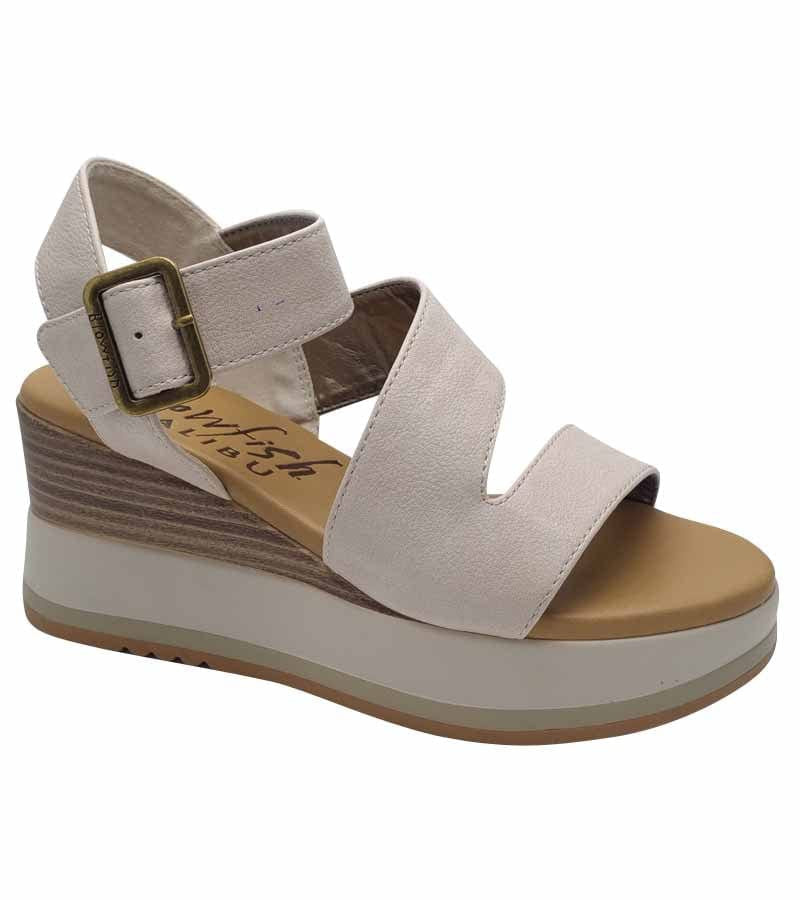 Blowfish Malibu Solly-B Wedge Sandal Bone