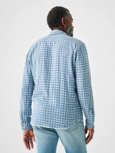 BLUE PLAID REVERSIBLE SHIRT