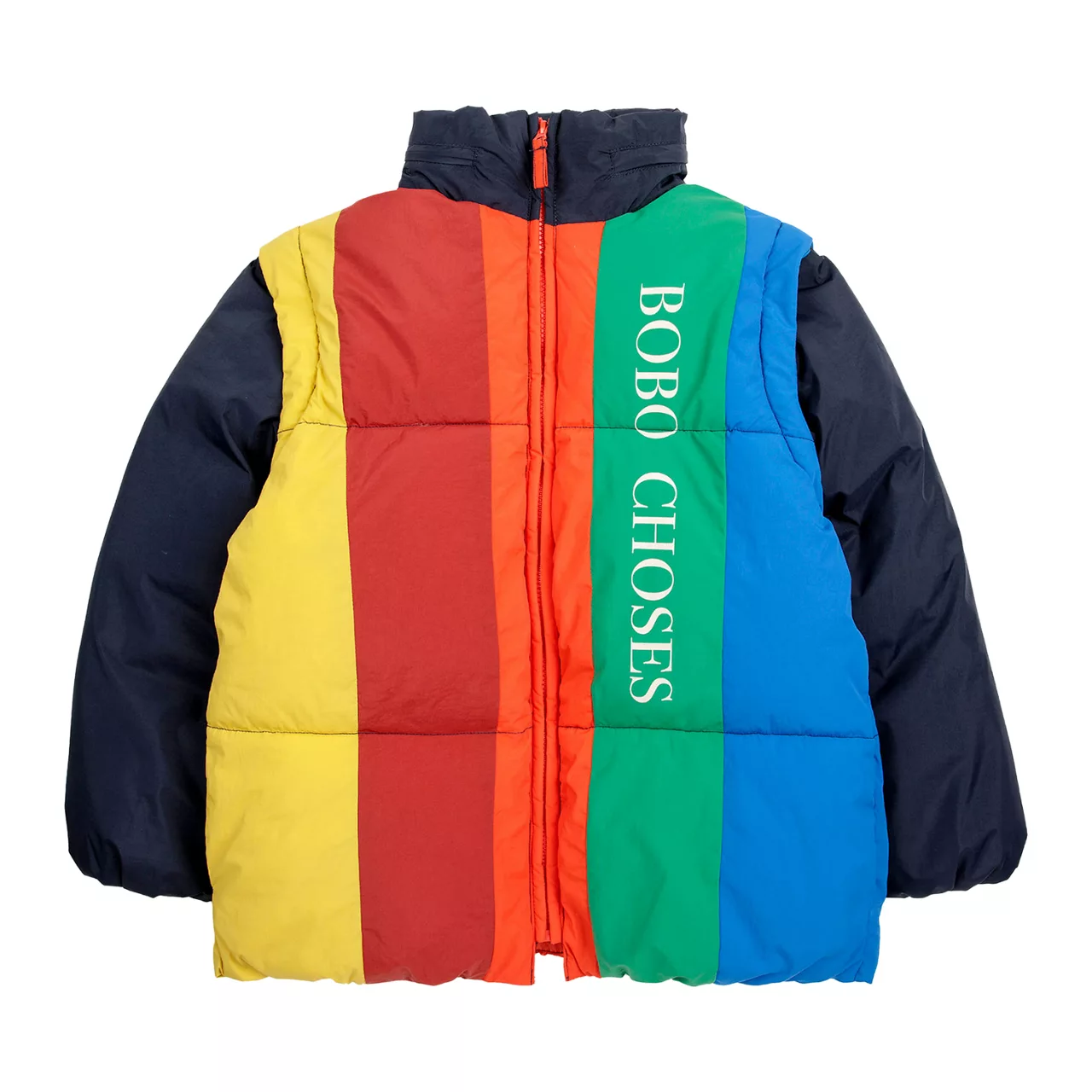 BOBO CHOSES Colour-Block Logo Jacket - Multi