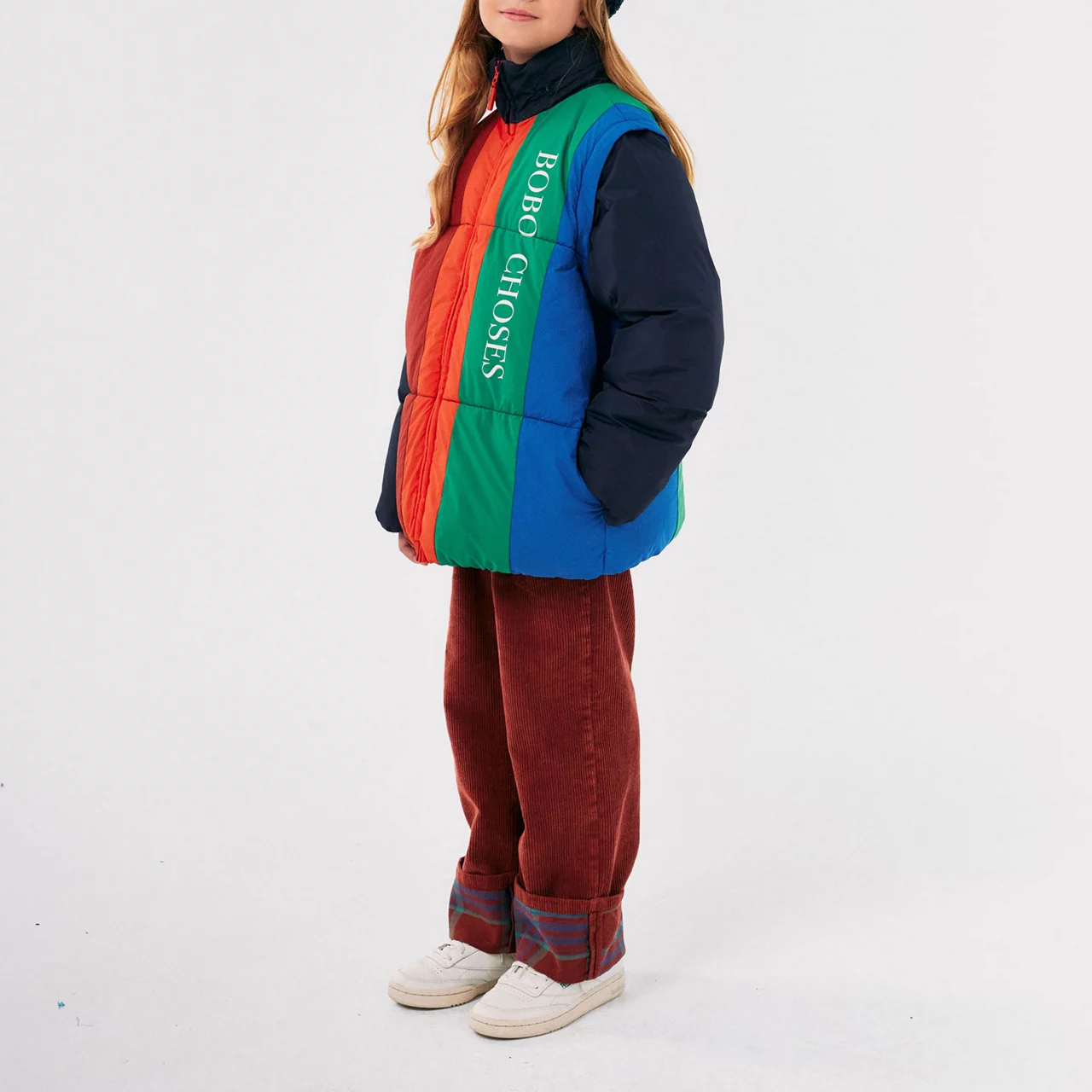 BOBO CHOSES Colour-Block Logo Jacket - Multi