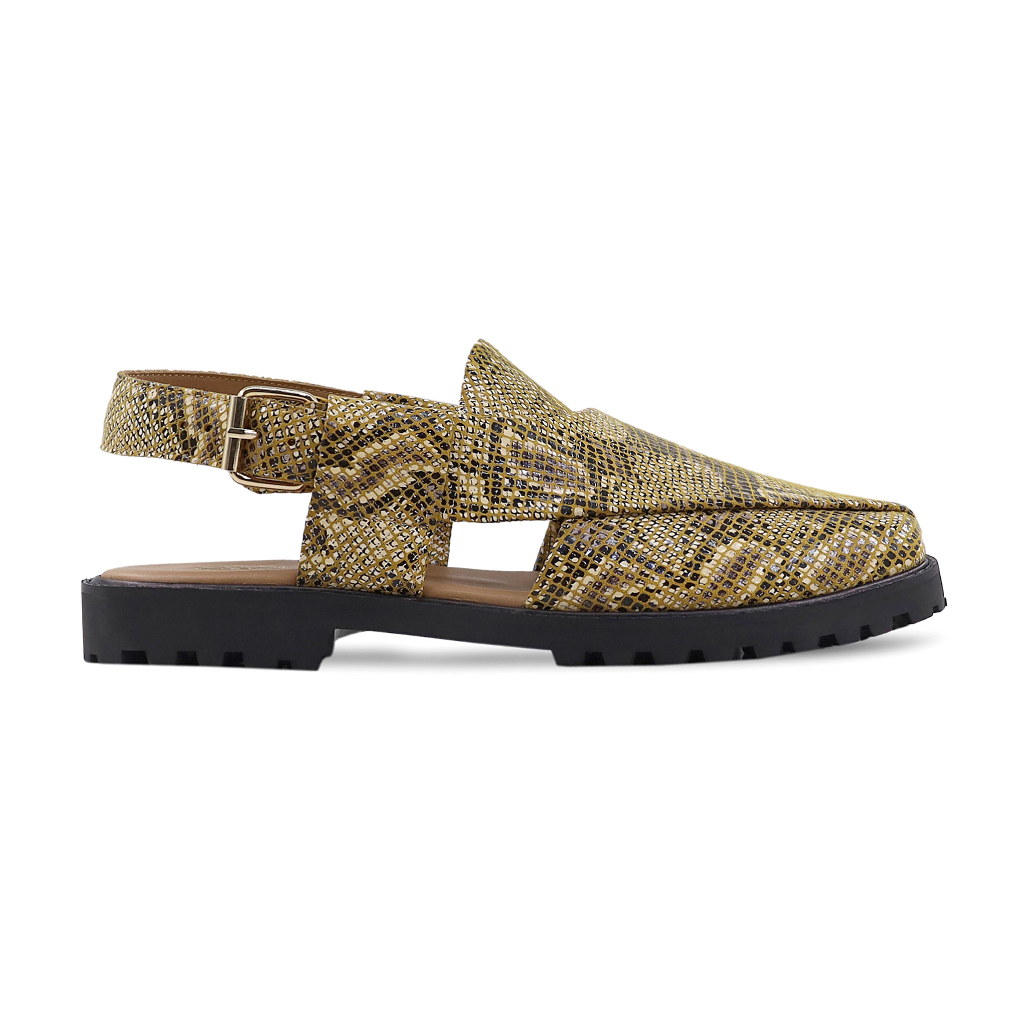 BREWS - DERSERT SAND PRINTED PYTHON SANDAL