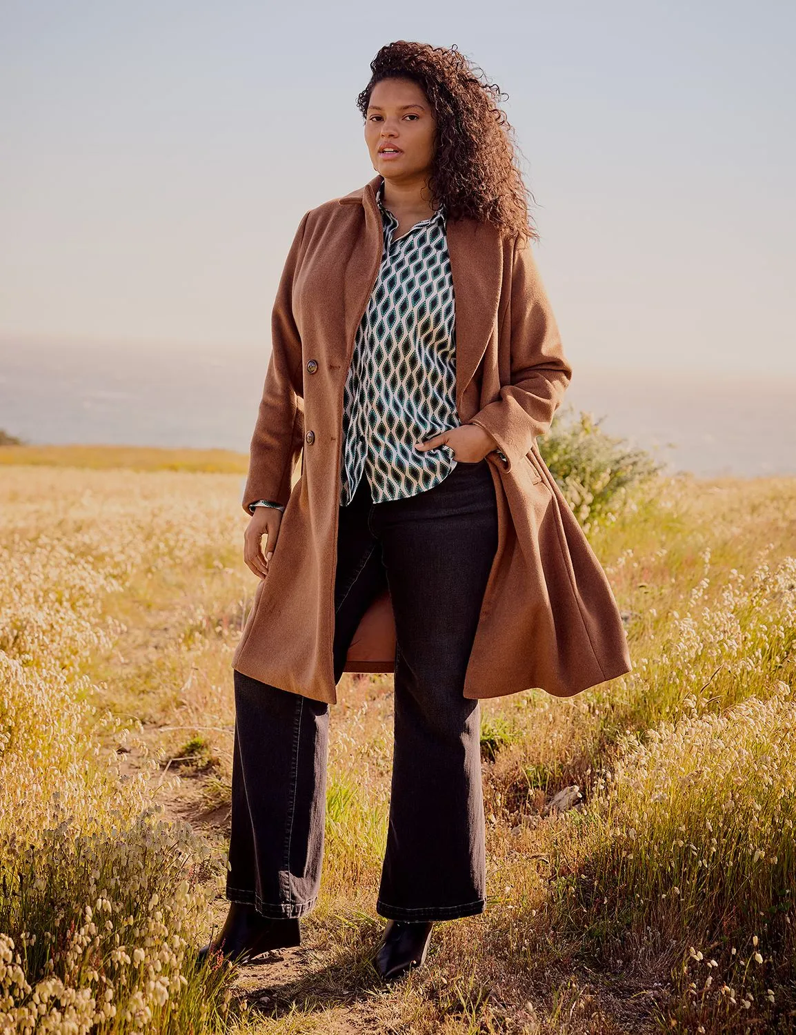 Button-Down Boyfriend Shirt