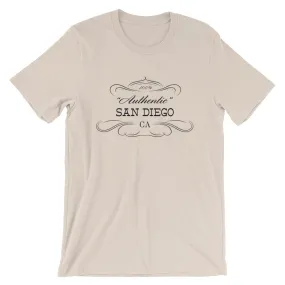 California - San Diego CA - Short-Sleeve Unisex T-Shirt - Authentic