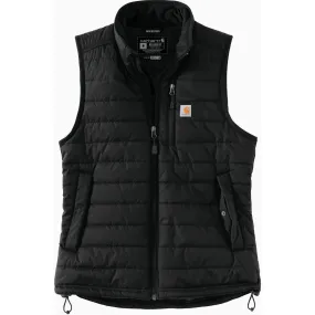 Carhartt Carhartt Rain Defender Women's XL Regular Black Nylon Insulated Mock Neck Vest