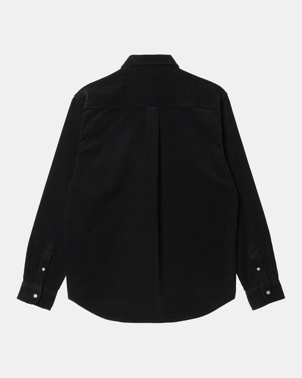 Carhartt WIP L/S Madison Fine Cord Shirt - Black