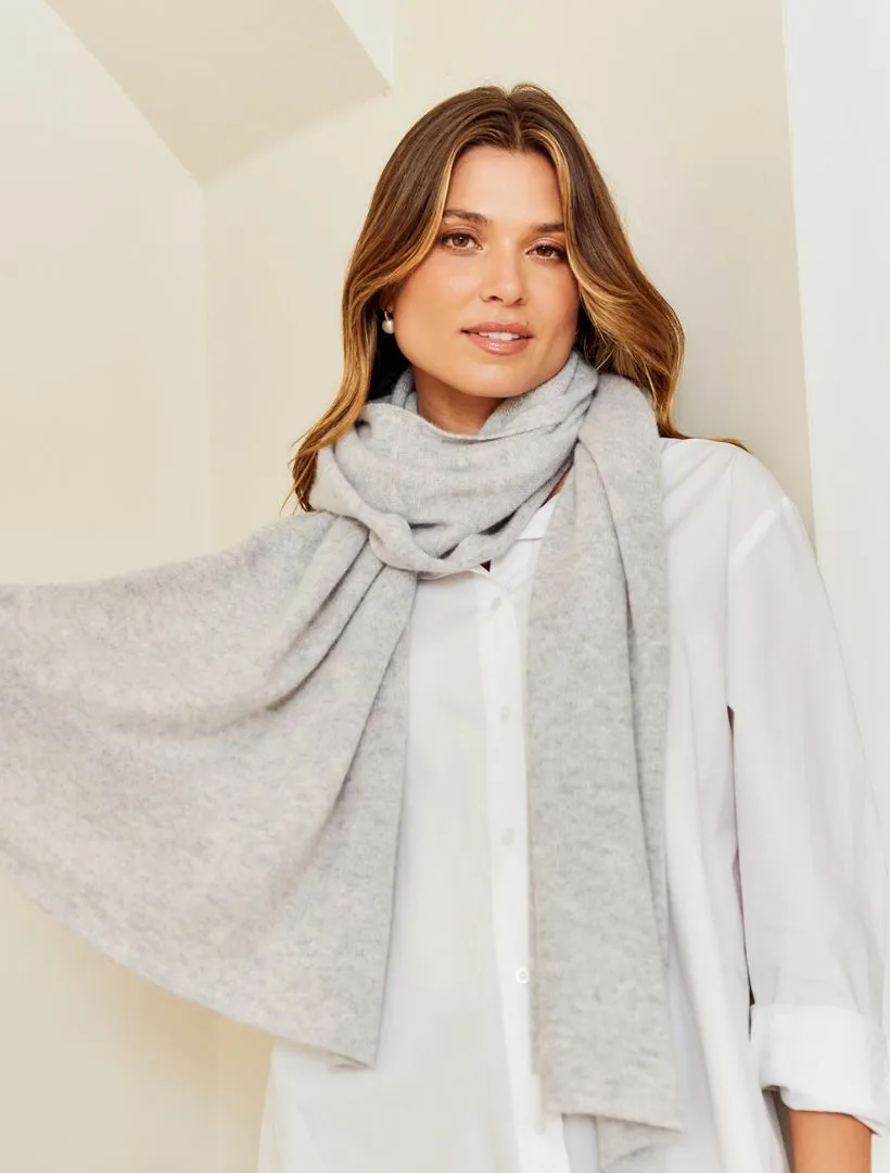 Cashmere Scarf Grey