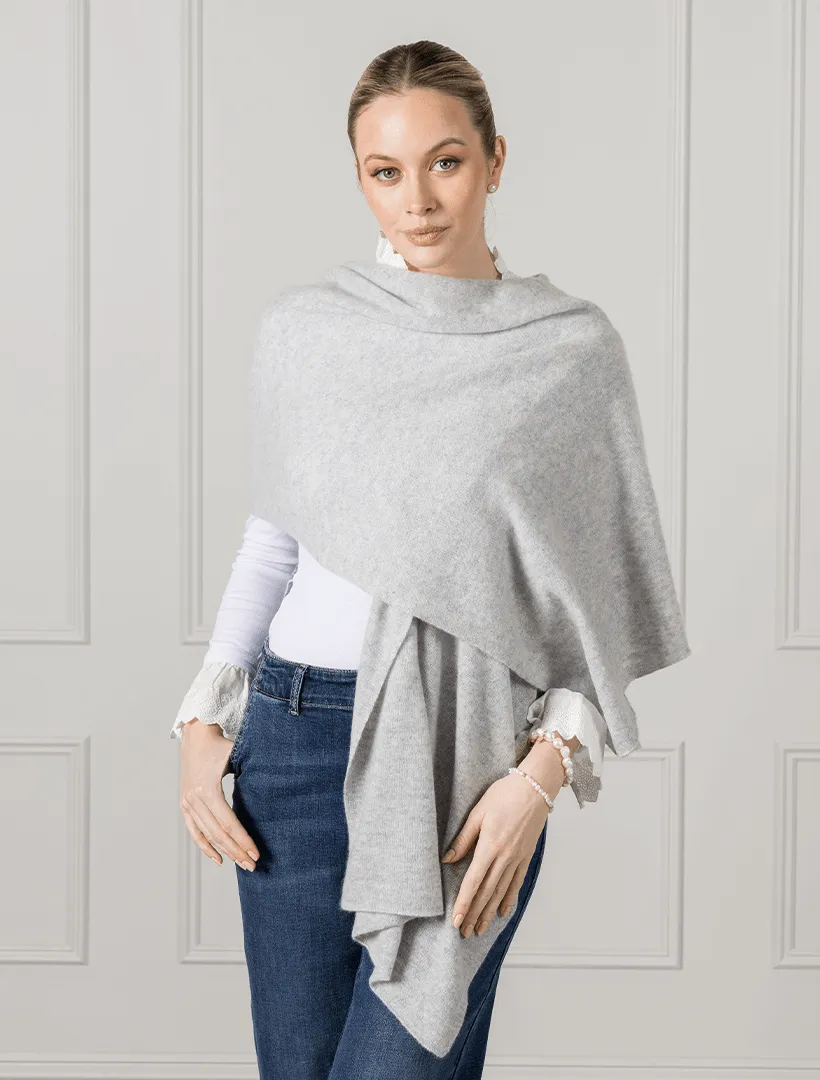 Cashmere Scarf Grey