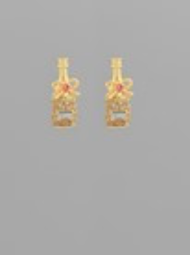 Champagne Babe Stud Earrings