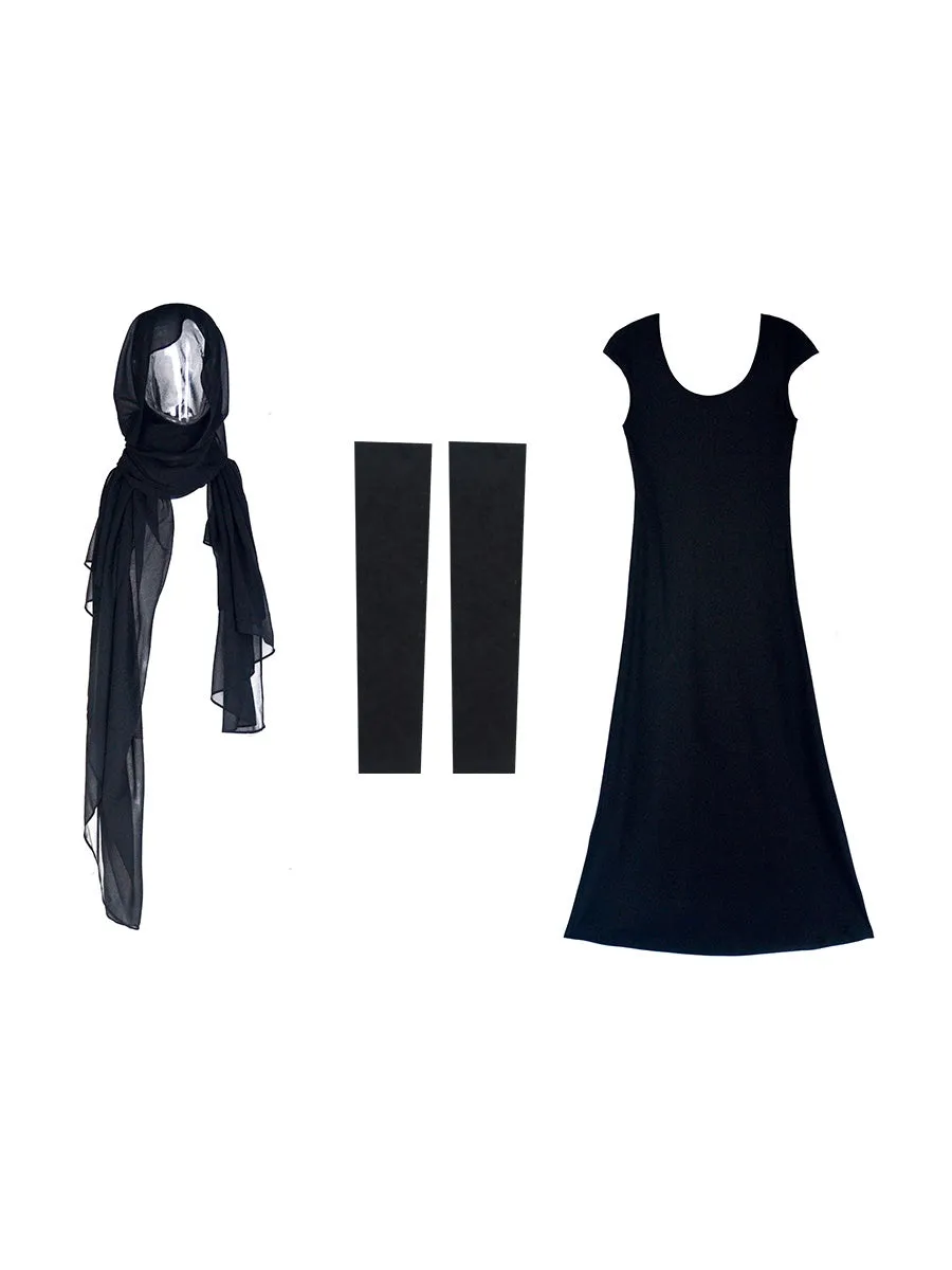 Chic Plain Ciffon Scarf&One-Piece&Arm-Cover