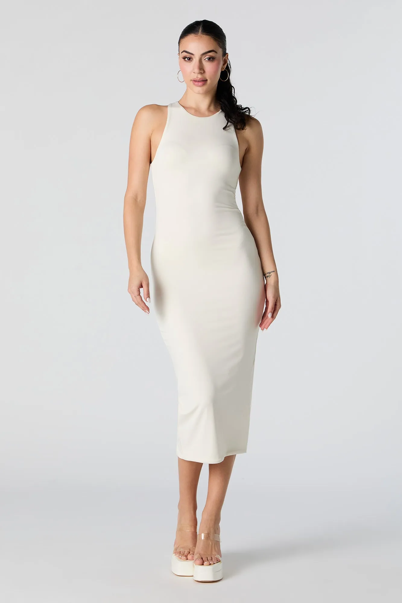 Contour Sleeveless Bodycon Midi Dress