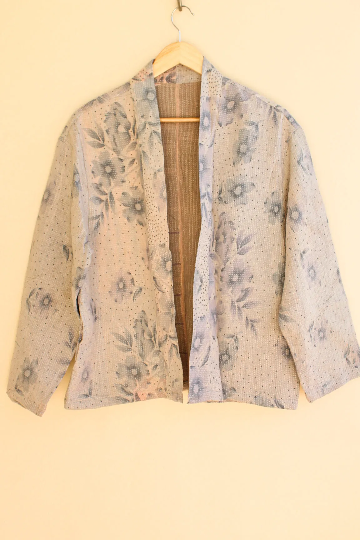 Cotton Kantha Crop Jacket 003