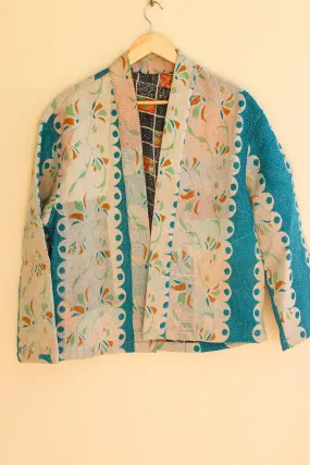 Cotton Kantha Crop Jacket 005