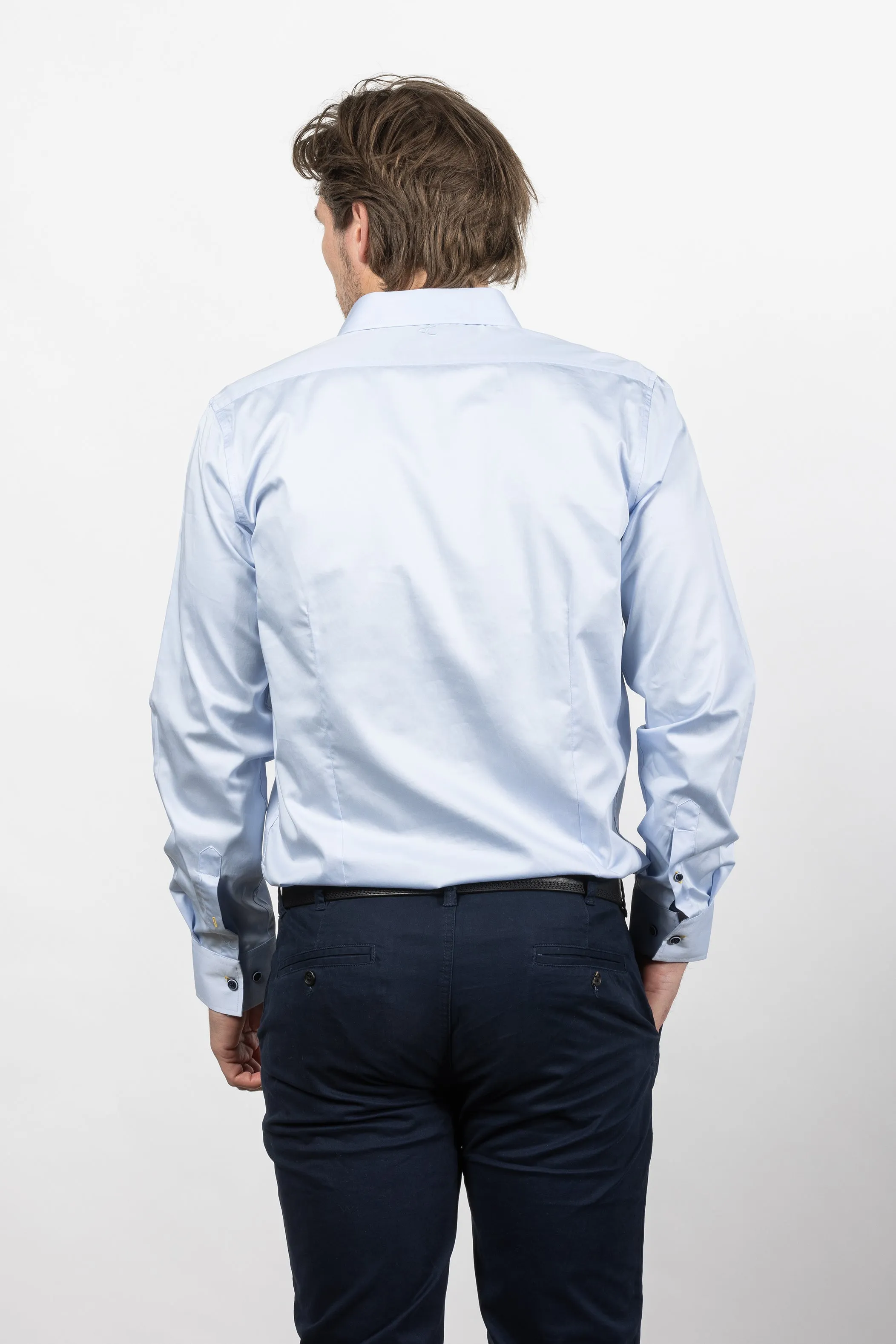 Cutler & Co - Blaine Shirt - Pale Blue