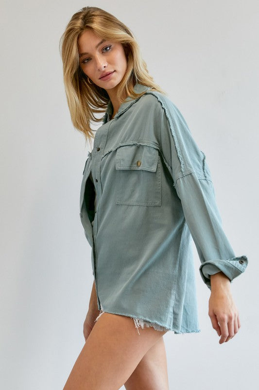 Davi & Dani Button Down Shirt