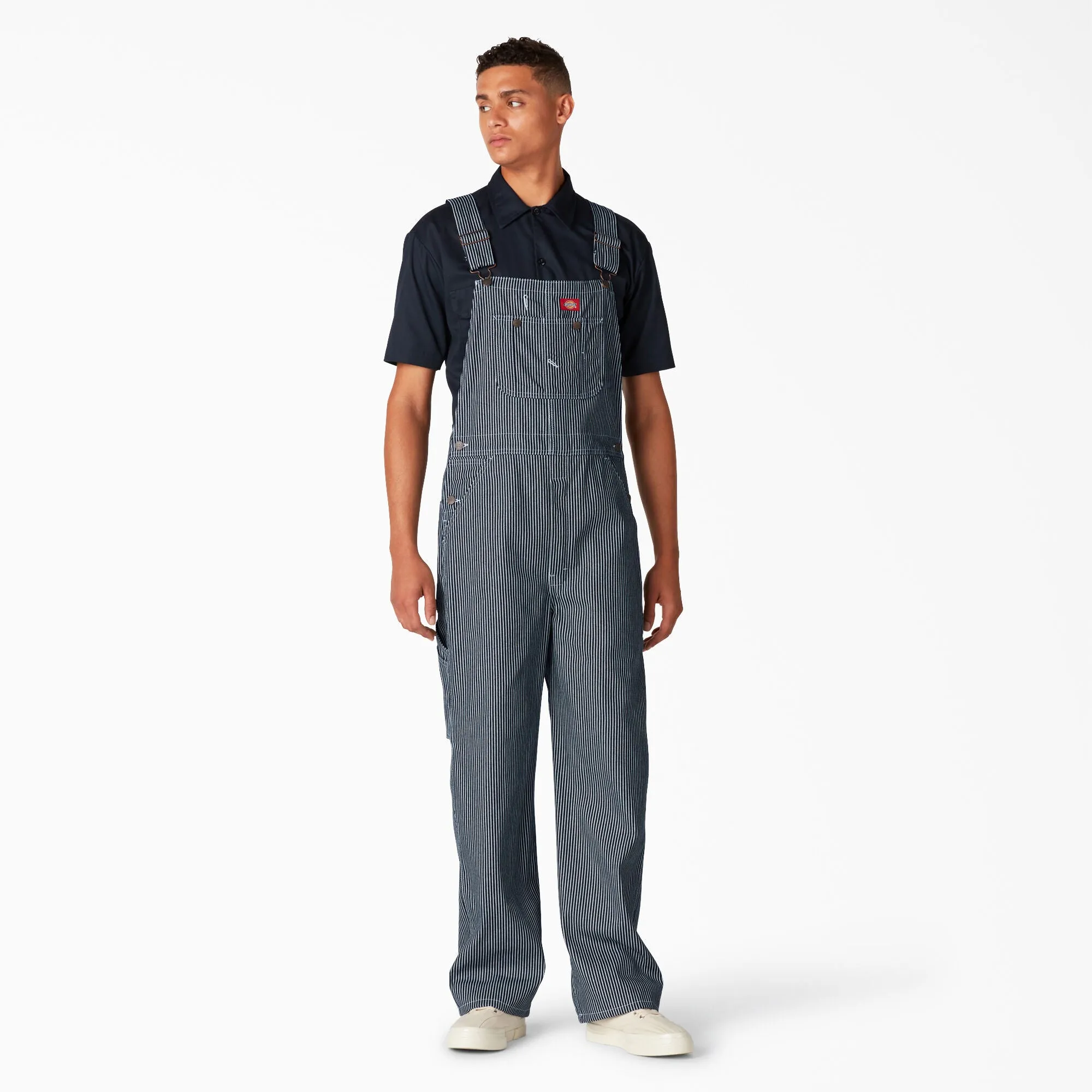 Dickies Hickory Stripe Bib Overalls