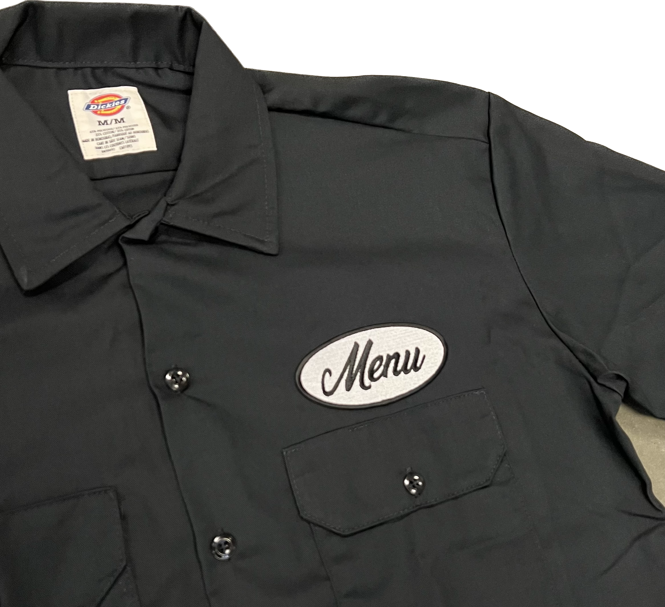 Dickies X Menu S/S Work Shirt - Black