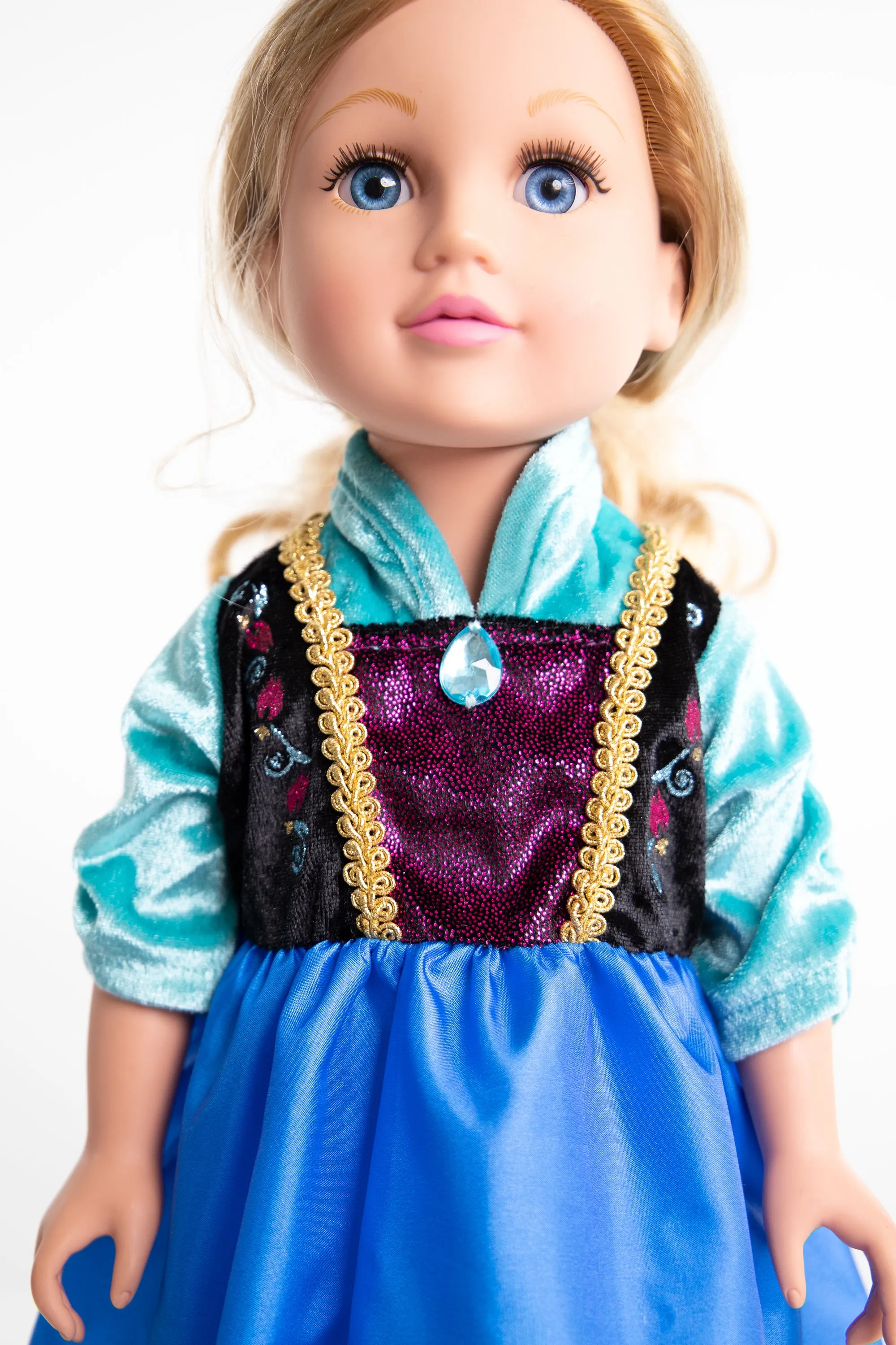 Doll Dress Alpine Princess