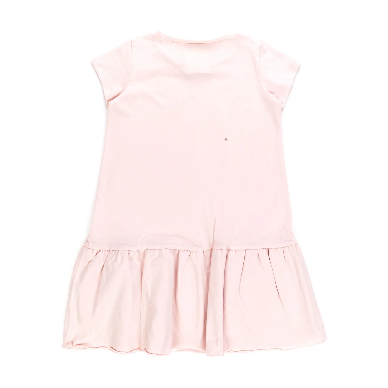 Douuod Pink Cotton Dress For Girl