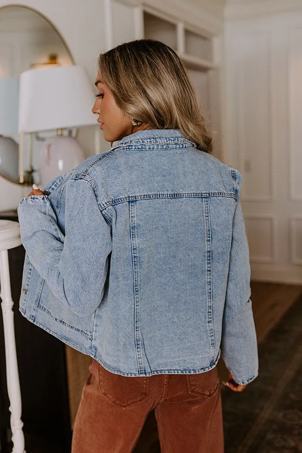 Downtown Dallas Denim Jacket