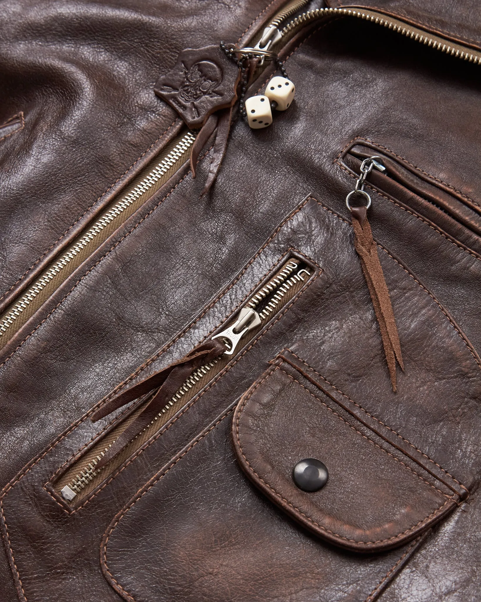 ELMC Roadstar Horsehide Jacket American Walnut