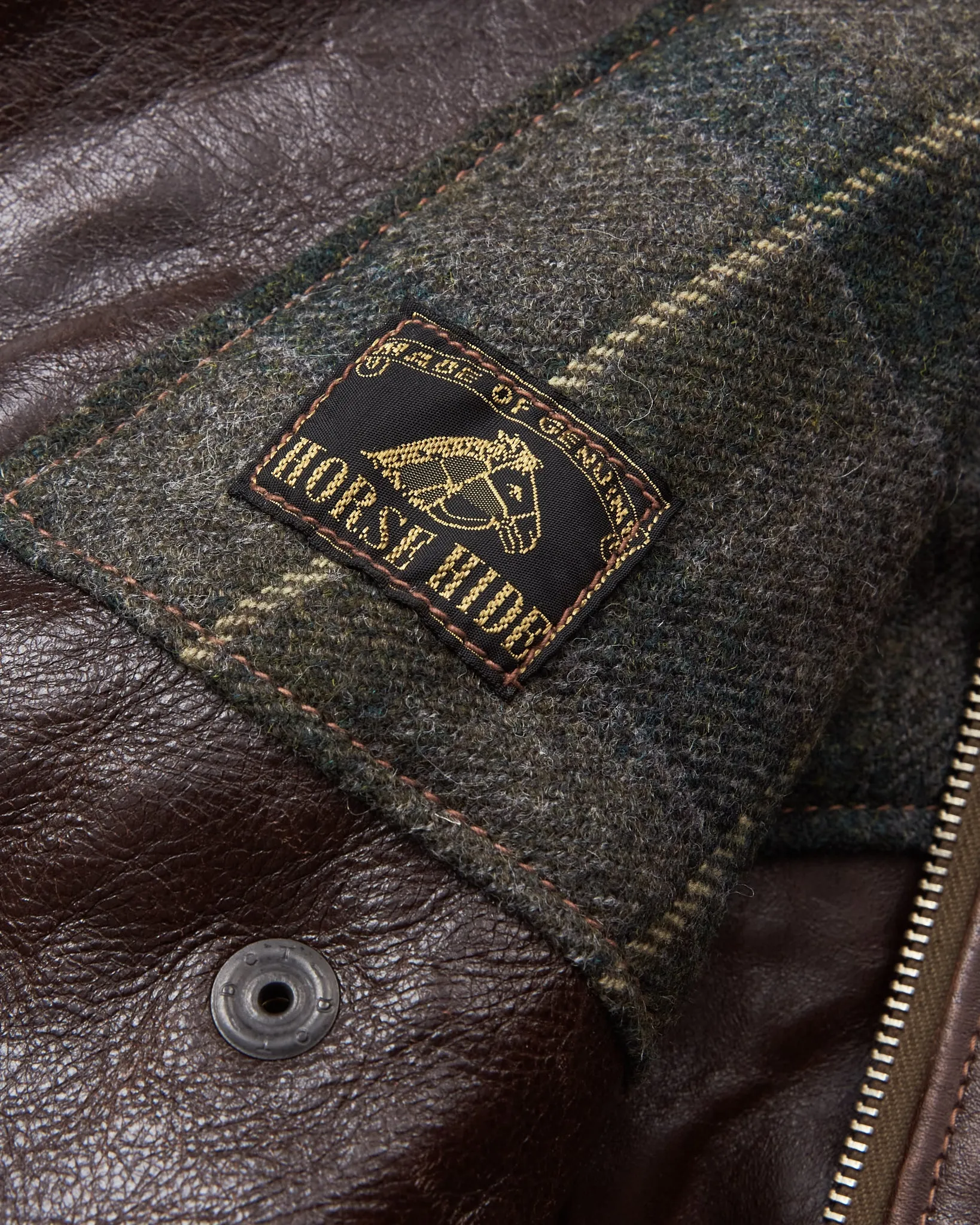 ELMC Roadstar Horsehide Jacket American Walnut