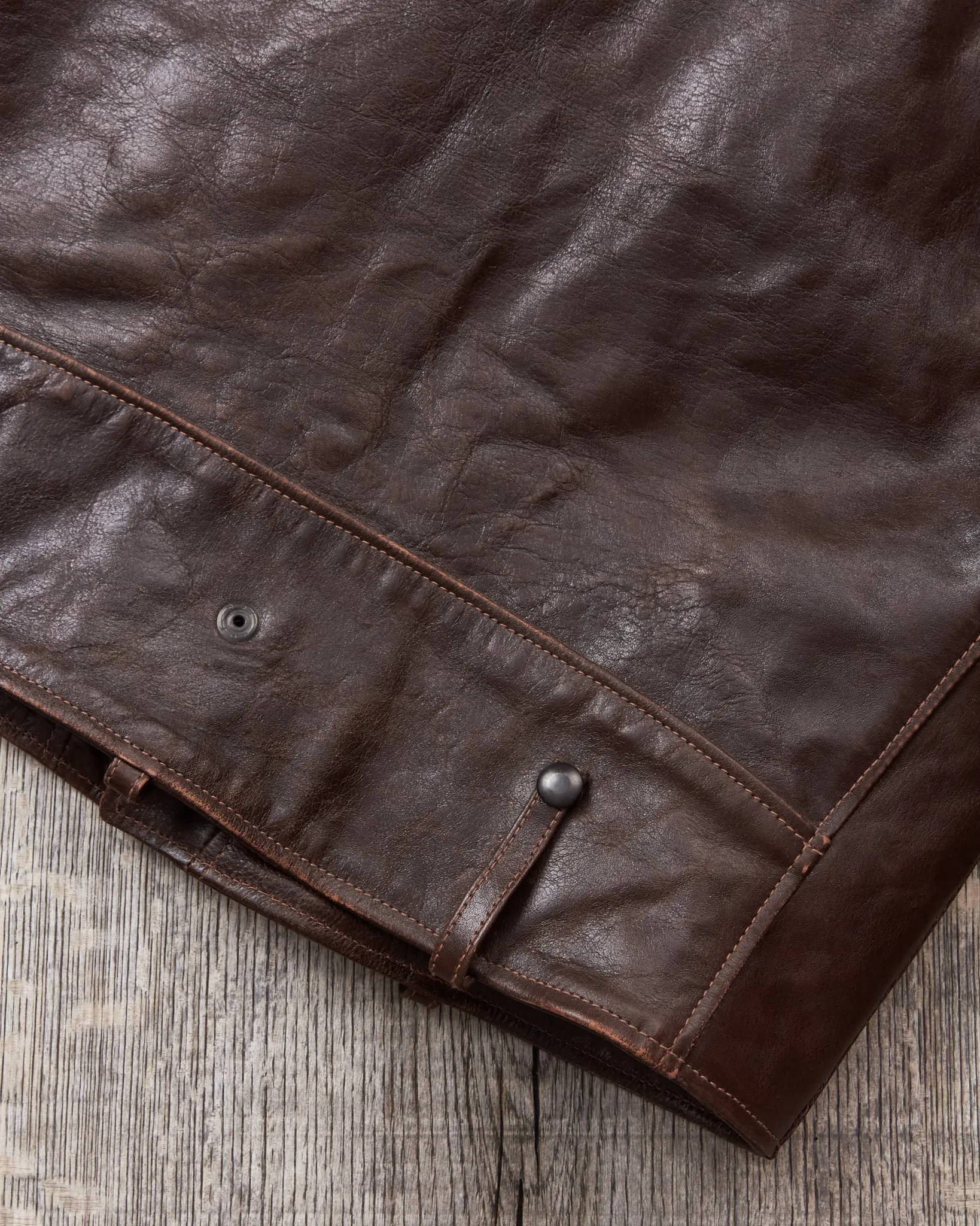 ELMC Roadstar Horsehide Jacket American Walnut