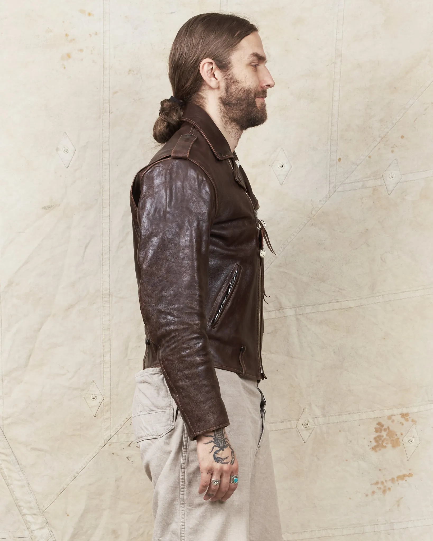 ELMC Roadstar Horsehide Jacket American Walnut