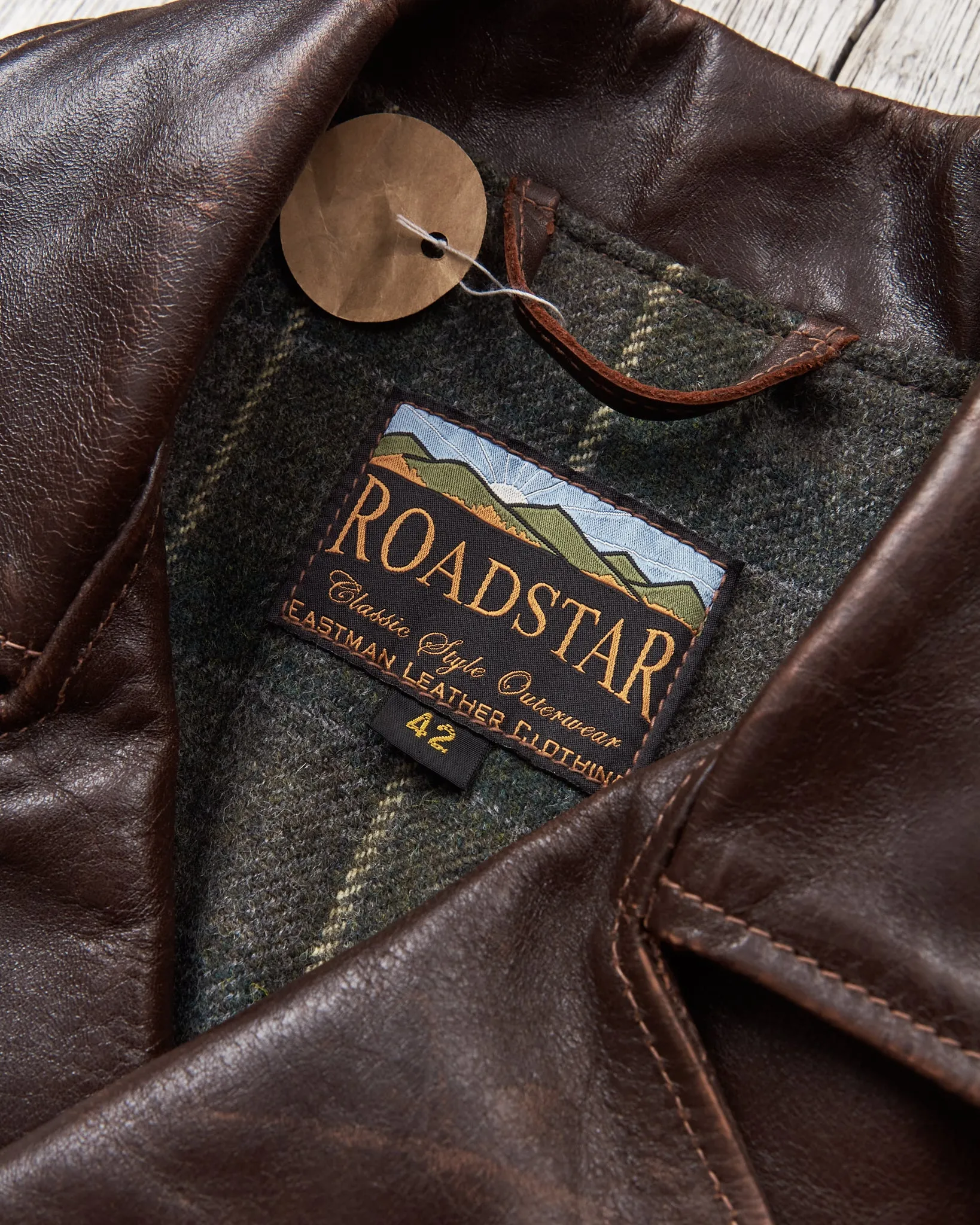 ELMC Roadstar Horsehide Jacket American Walnut