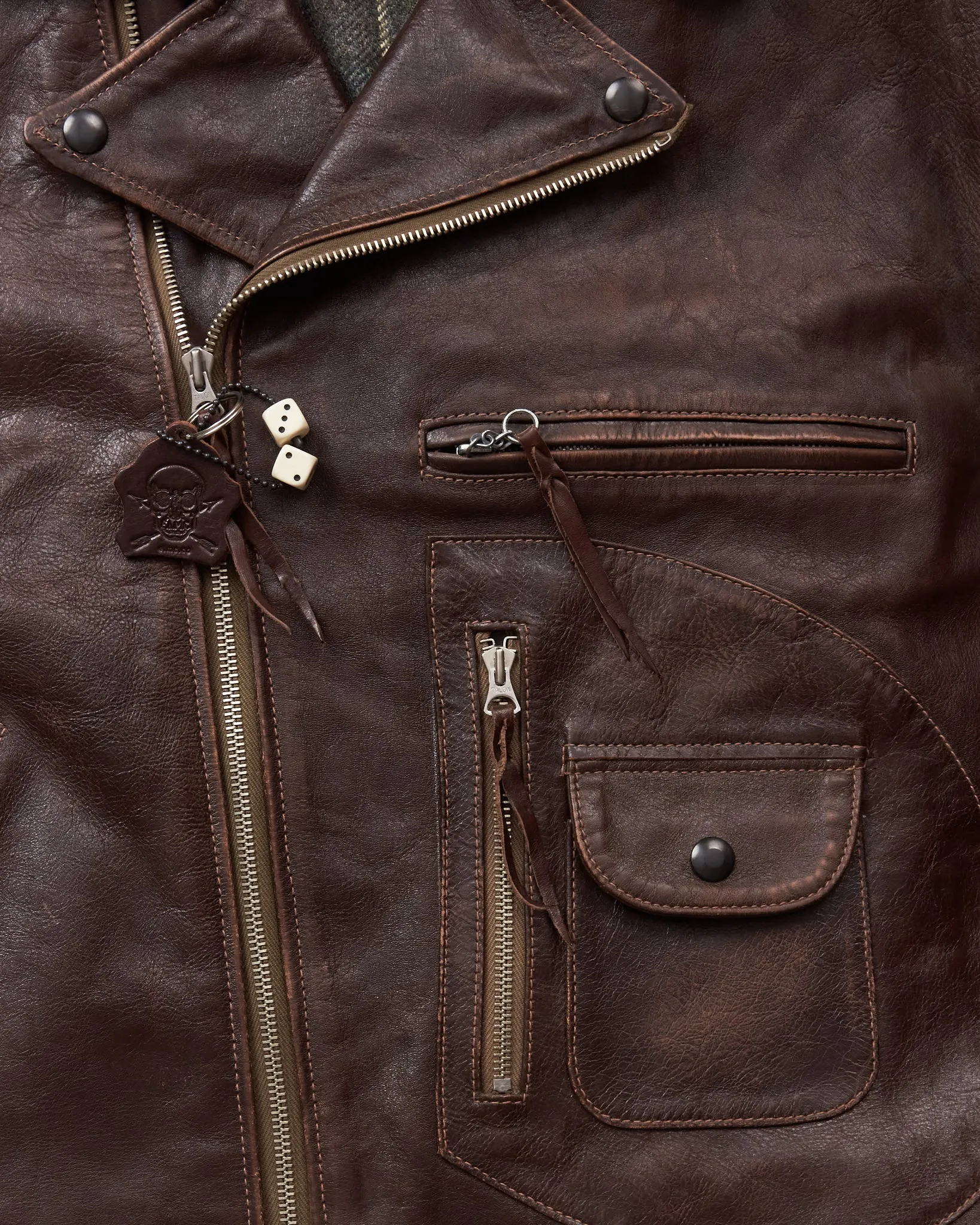 ELMC Roadstar Horsehide Jacket American Walnut