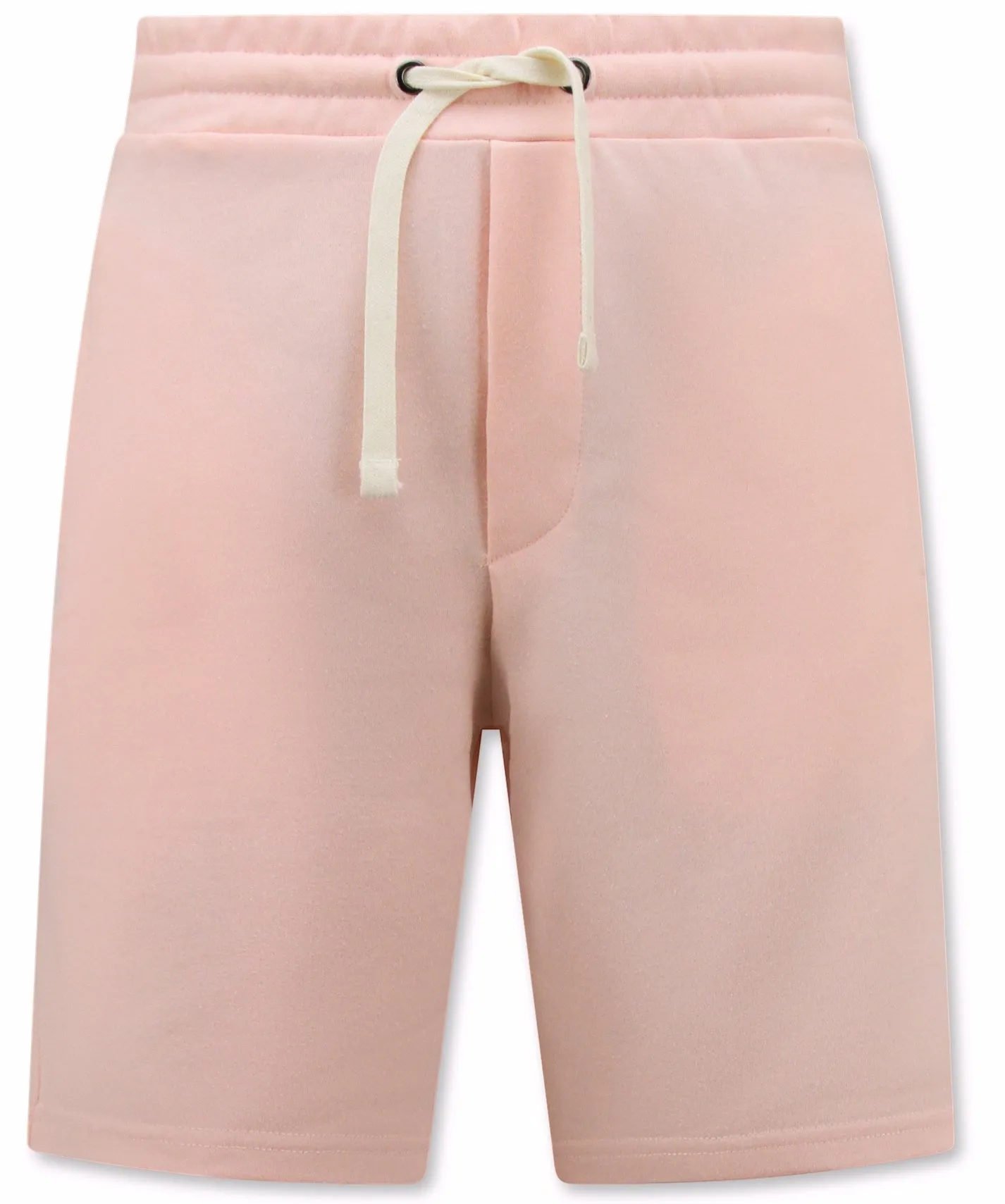 Enos Hoodie Heren met Rits - Jogging Shorts Heren - SET -  Pink